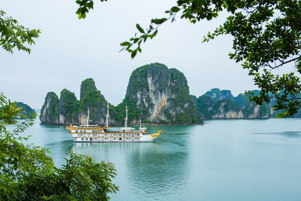 Hotel Dragon Legend Cruise Hạ Long Exterior foto