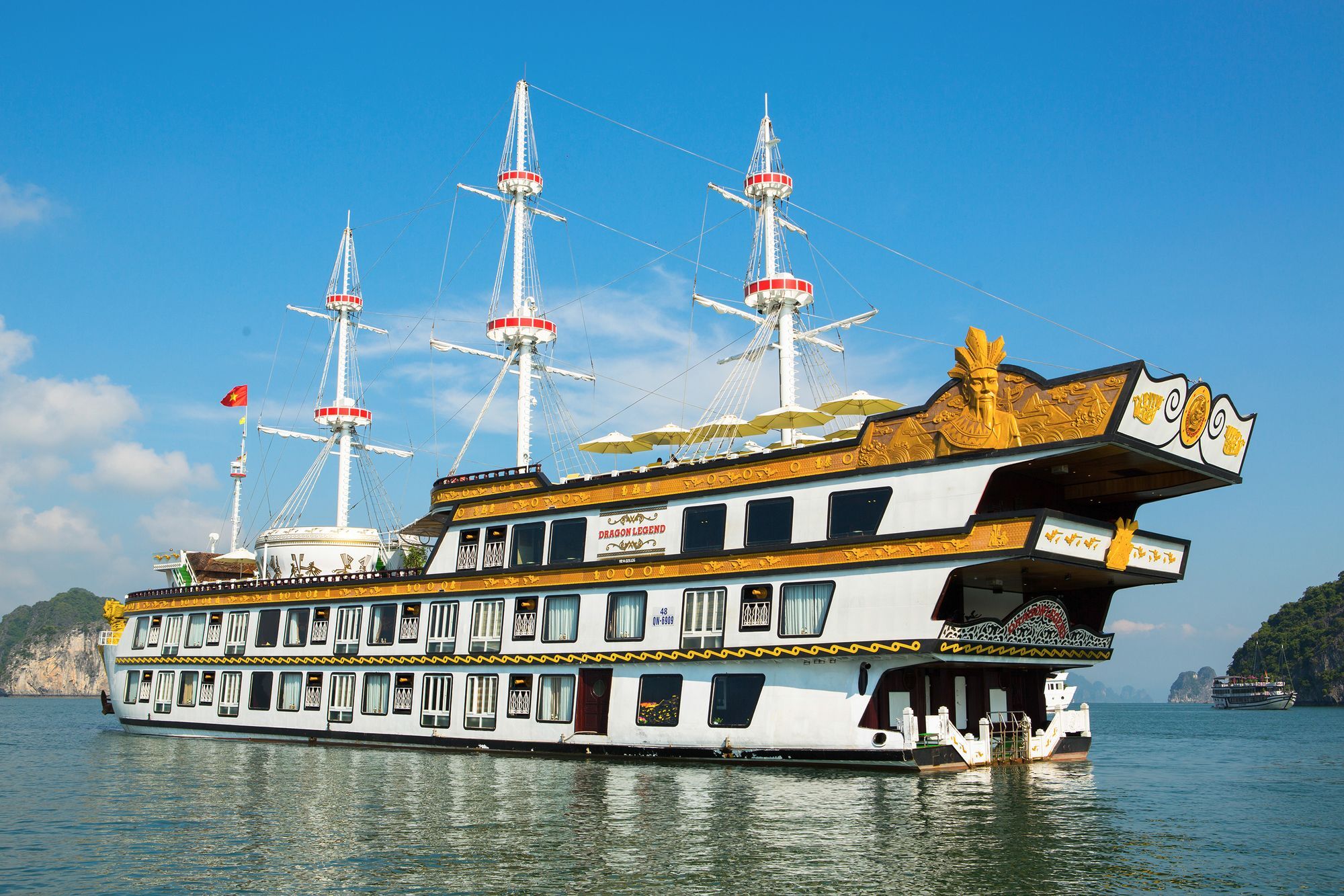 Hotel Dragon Legend Cruise Hạ Long Exterior foto